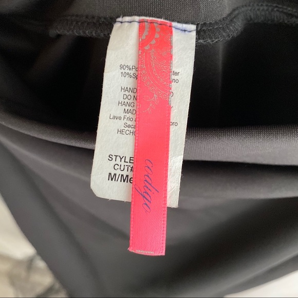 Black knee length pencil skirt with tool hem NWT - Picture 5 of 6